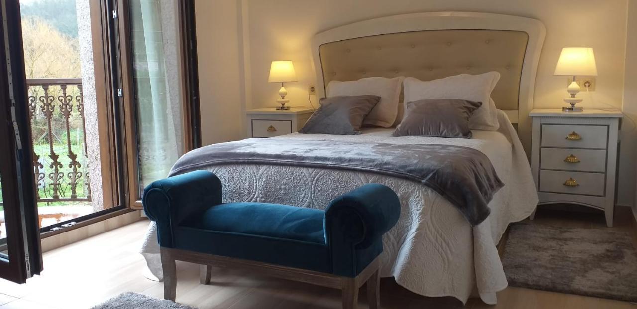 Casa Victoria Garden Con Jacuzzi Y Piscina Villa Caldas De Reis Luaran gambar