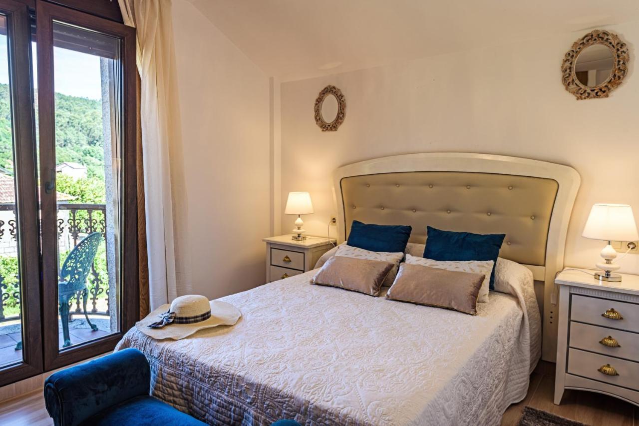 Casa Victoria Garden Con Jacuzzi Y Piscina Villa Caldas De Reis Luaran gambar